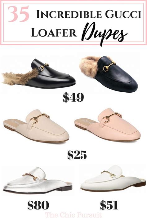 dupes for gucci loafers|60+ Gucci Inspired Shoes: Loafers, Mules, Sandals and More!.